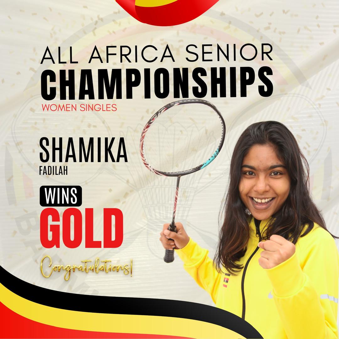 BREAKING NEWS: Shamika Fadilah Mohammed Rafi takes Gold