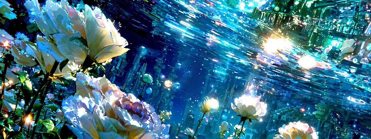 「水中花」|さらさらのイラスト