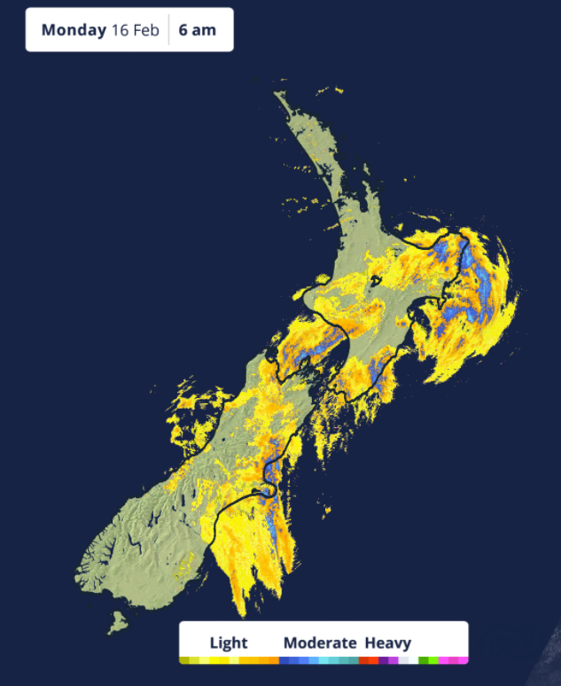 MetService NZ tweet media