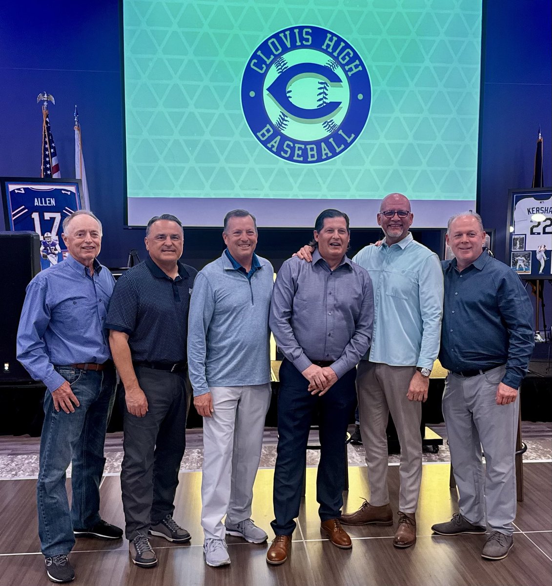 Great night celebrating our teammate Todd Deck going into the <a href="/CloHighBaseball/">Clovis High Baseball</a> Hall of Fame. Well deserved! Great night with some great teammates from 1985. Play ball.