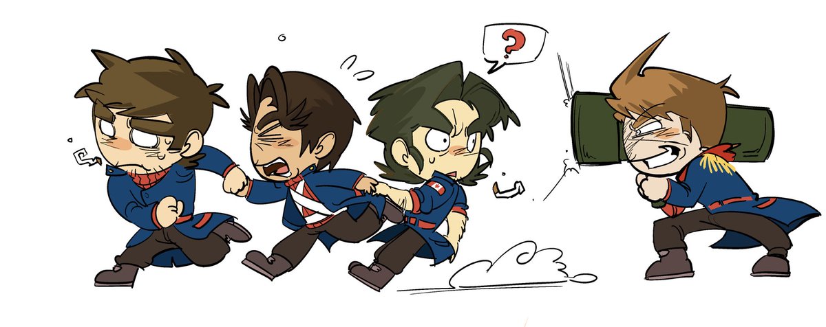 Finally finished! I originally planned to fit the business card in tighter, but I gave up on it because I wanted to draw the next picture.✍️✍️

#eddsworld #eddsworldfanart #oc