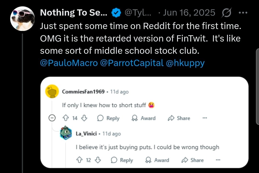 ParrotCapital's tweet image. Sir, it could just be a Reddit user.
Many such cases.
I've confirmed it.