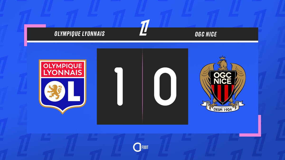 ⚽ BUUUUUUUUUTTTT DE TOLISSO !!! ❤️💙

LYON  1-0  NICE