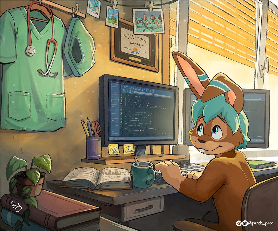 Samar recently became a surgeon, but chose to spend this year studying biostatistics instead of returning to the hospital. Just a pause between two paths. Life comes with many choices, and I’ve learned that whichever one we take becomes the right one.
Picture for Samar the Bun