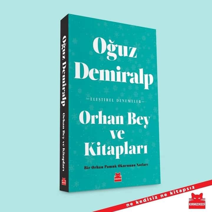 Eleştirmen Oğuz Demiralp’ Pamuk'un “Orhan Bey ve Kitapları”nda “aşırma” meselesini anlatıyor:

–Cevdet Bey ve Oğulları’nın Thomas Mann’ın “Buddenbrooklar’ıyla”, Kara Kitap’ın Anne Maria Schimmel’in “Nur Diyarı’yla”, Yeni Hayat’ın J.G.Ballard’ın “Çarpışması’yla”,
