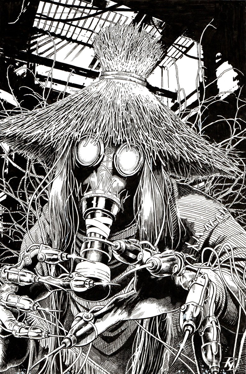 LatinaRiccardo's tweet image. Scarecrow! #scarecrow  #Batman  #Gotham  #gothamcity