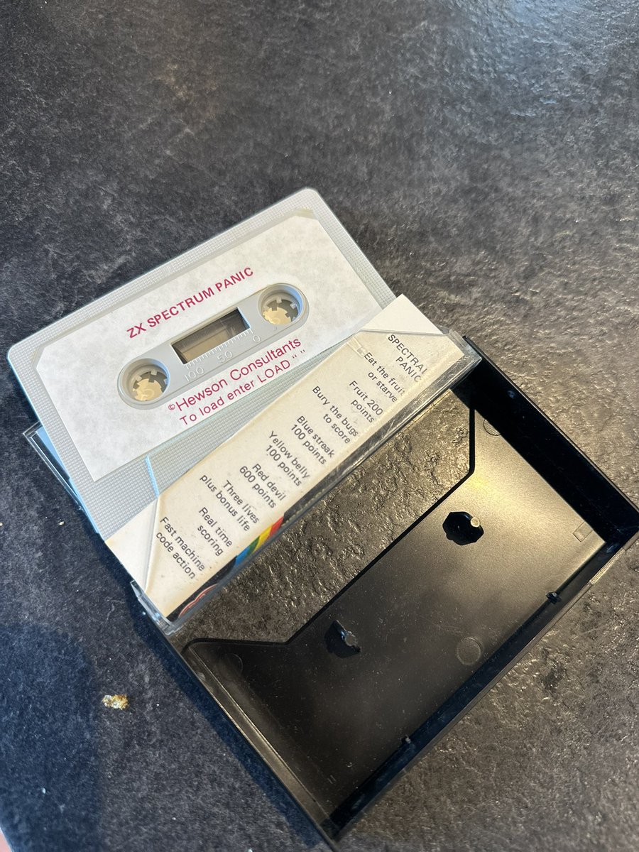 HewsonJoystick all my ZX games long gone apart from this little