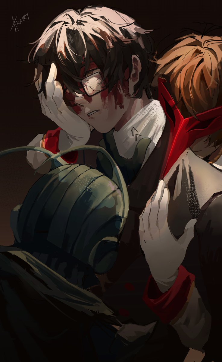 bad end

#p5r #akeshu #明主