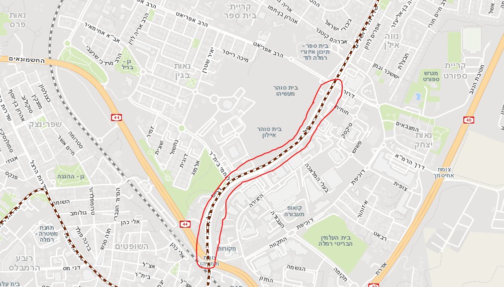 התקשתי להאמין שמשרד האוצר יתקצב את הקו החום ברמלוד. תקופה ארוכה טענתי שהחלק הזה לא יבוצע.
היום ראיתי רישיון כריתה ראשון על התפר בין רמלה ולוד בחלק של רמלה כמסומן במפה עבור הקו החום.