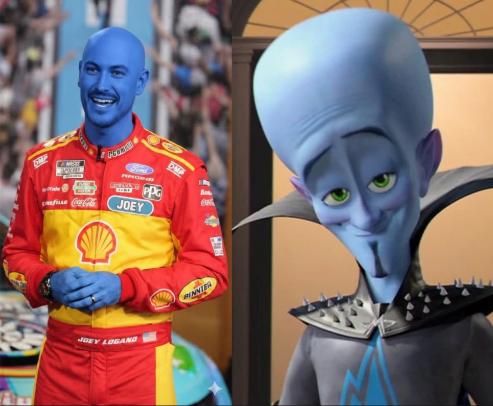 TheOnePizzaMan's tweet image. Seeing the Logano headshot reminded me of someone