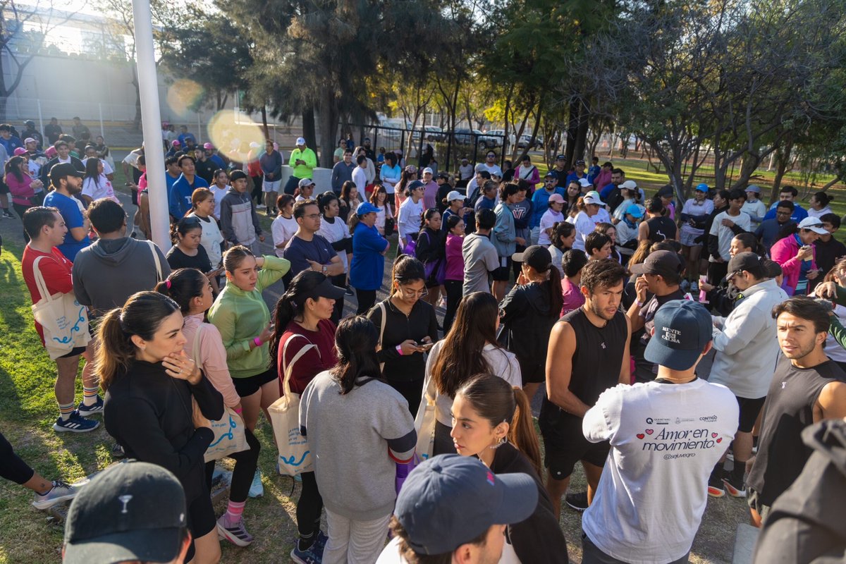 Más de 300 jóvenes corren por la prevención en el Social Run San Valentín 2026 #AQ is.gd/7PmFeH