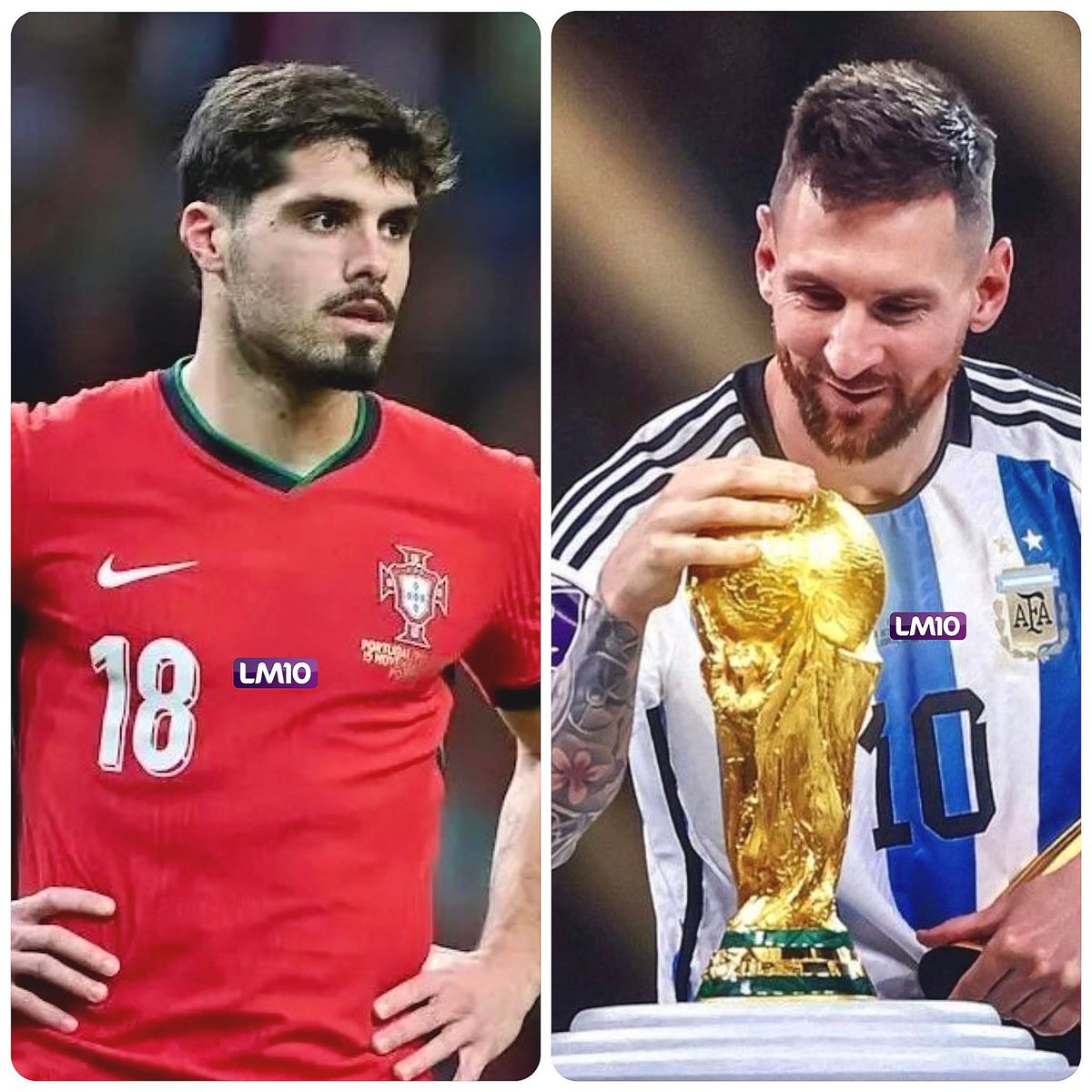 🚨🇵🇹🗣️ Pedro Neto:

"For Me, Lionel Messi Is The Greatest Athlete Ever In History. Then It’s Michael Jordan And Tiger Woods." 🔥🐐

Three Different Sports. Three Global Icons. One Name At The Top  LEO MESSI 👑🇦🇷

The Respect From Fellow Athletes Says It All. 🐐✨
