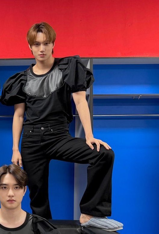 This man makes everything look like a top model, high fashion  photoshoot.