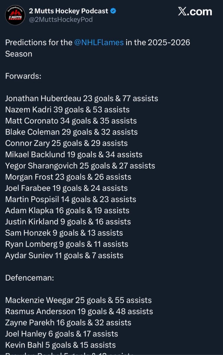 2 mutts. 

Known for their elite hockey knowledge and judgment of character.