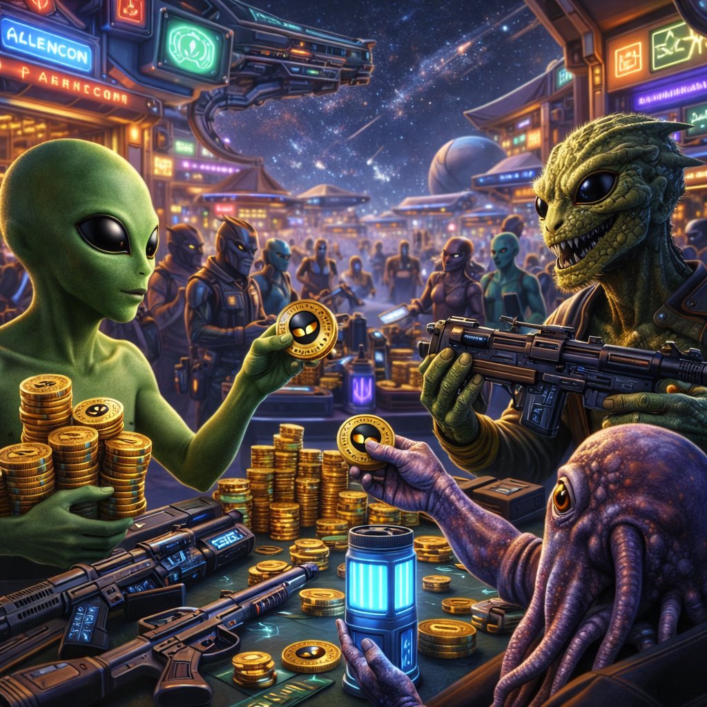 Intergalactial Trading Currency $ALN