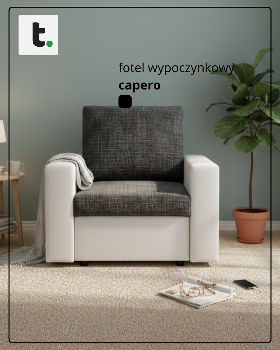 ⬛ Fotel CAPERO to propozycja dla osób, które szukają wygodnego miejsca do odpoczynku, ale jednocześnie chcą zachować nowoczesny i uporządkowany wygląd wnętrza.

🟩 CAPERO: tyletegotu.pl/fotel-capero-e…

#tyletegotu #meble #premium #capero #salon #fotel #foteldosalonu