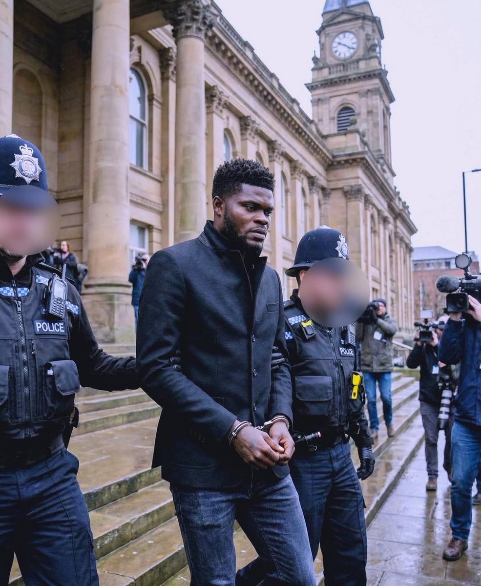 FAHM271's tweet photo. Former Arsenal midfielder has been taken to jail. He's facing two more counts of rape. https://t.co/IpSWlk3Q9t