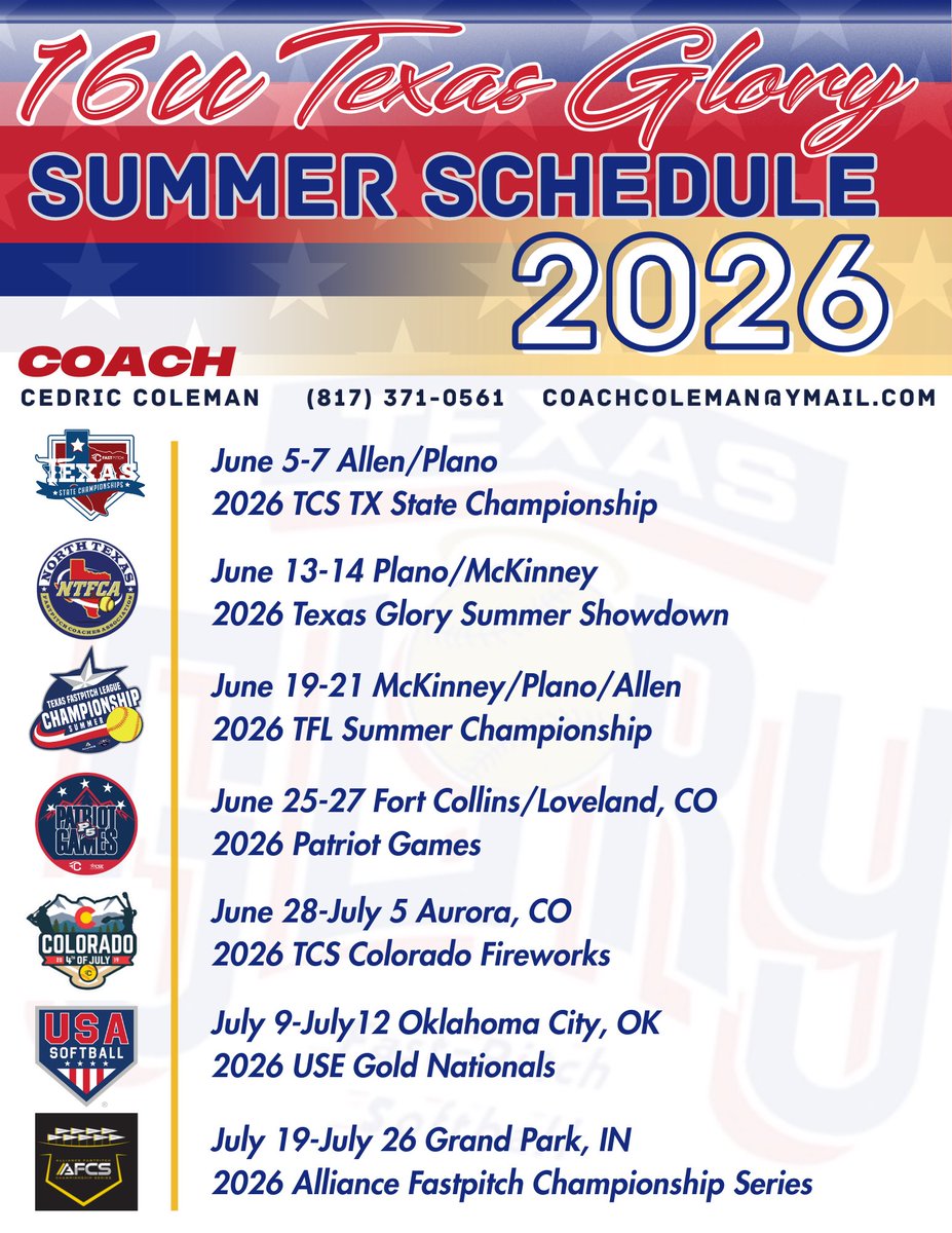 16u Texas Glory tweet media