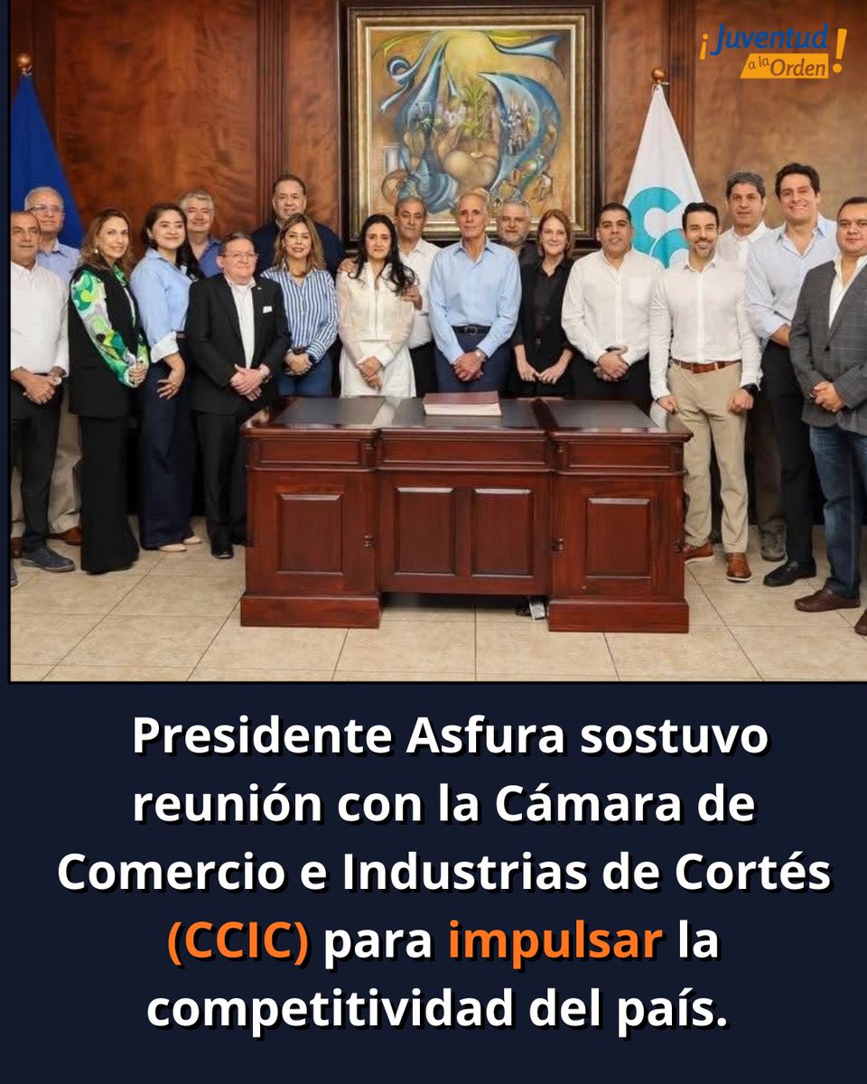 Un paso concreto para generar empleo, confianza empresarial y crecimiento económico. 🥾🇭🇳 <a href="/Papialaordenh/">Nasry Juan Asfura Zablah ¡Papi a la Orden!</a> <a href="/Lcastro30/">Luis Castro</a>