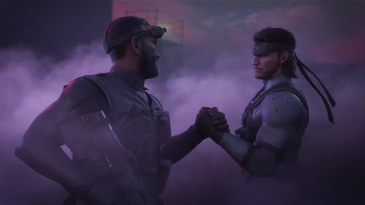 bboykenlaw's tweet image. Le cross over est dingue pour les amoureux du fps en ligne,

En attendant un remake de #MGS1 et un retour de #splintercell
