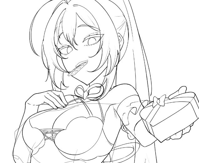 Sneak for extra Mumei swimsuit~
#drawMEI 

Full WIP in bio!
