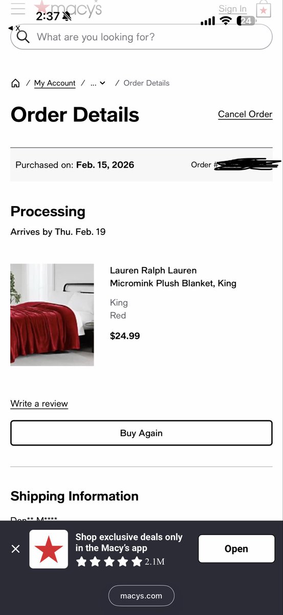 BigSerpentt's tweet photo. @GlitchedDeals Couldn’t get the color I wanted they was going so fast but still no complaints 👍🏽 https://t.co/BeQotW1PEX