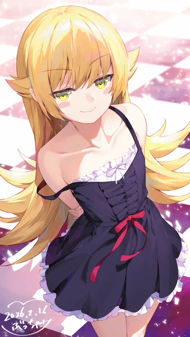 【化物語】 最近アニメの化物語シリーズを最初から観直してはまってます ドーナツにはしゃいでる忍ちゃんも好きだけど、この感じの忍ちゃんも大好き