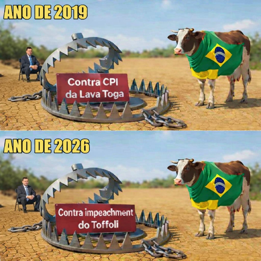 A desculpa dos frouxos agora pra não apoiar o impeachment do Toffoli é: Ah, mas o Lula que vai indicar o substituto.

Engraçado, né? Em 2019 o Bolsonaro era presidente e o Flávio se matou pra BARRAR a CPI da Lava Toga e blindar o STF. Por que não derrubaram ministro lá atrás pra