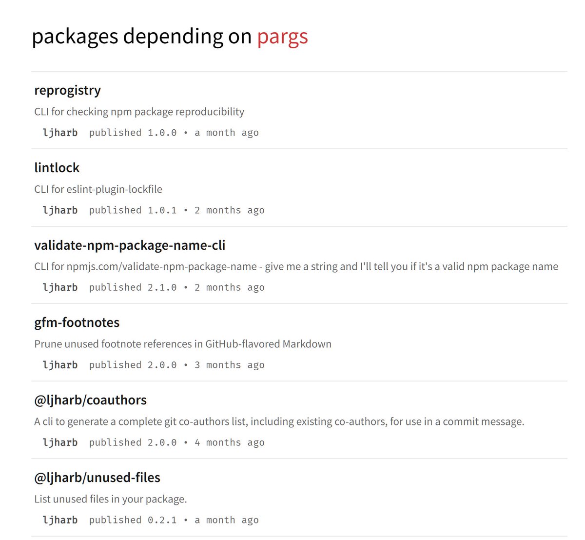 ork_ward's tweet photo. @so1v3 Glad to see years after years lj still keep adding his little fresh new snippets to other packages as many as he can. (and still pure js with commonjs🤗) https://t.co/bRI2Pi2YYq