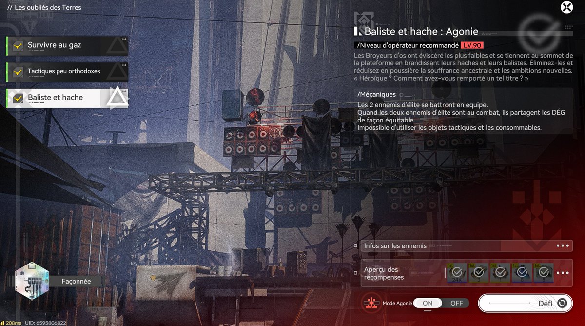 C'était vite fait marrant le dernier event de combat de Arknights avec le mode normal et agonie mais ça me fait dire que le système de combat est vraiment pas incroyable sur du gameplay avec plein de petits mobs, je préfère largement les combats de boss comme les crisis.