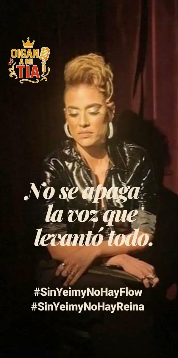 oiganamitia_of's tweet photo. Yeimy Montoya: la mujer que sobrevivió a balazos en el pecho, traiciones épicas, cárcel, selva, Mike Rivera en modo psicópata full time, un secuestro con amnesia incluida..¿y la mandan al retiro eterno con una enfermedad terminal¡Por favor!  #SinYeimyNoHayReina
 #RechazamosLRDF3 https://t.co/SYoH2by1qV