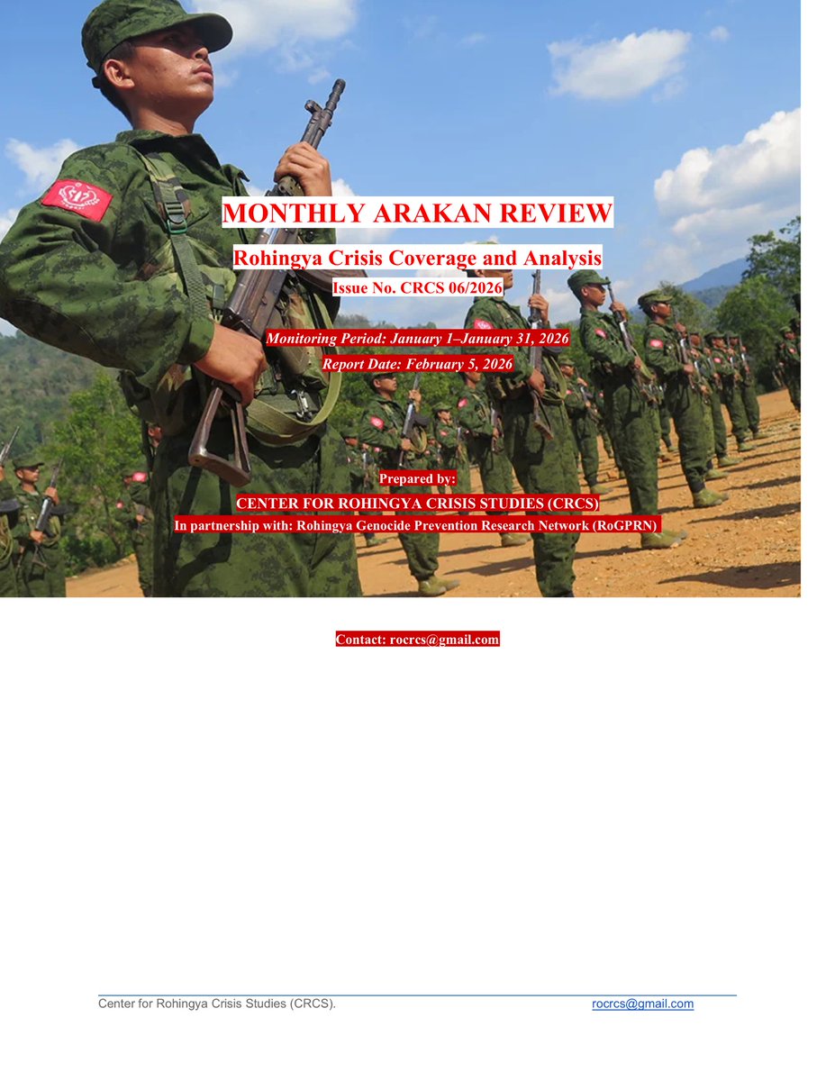 Center for Rohingya Crisis Studies tweet media