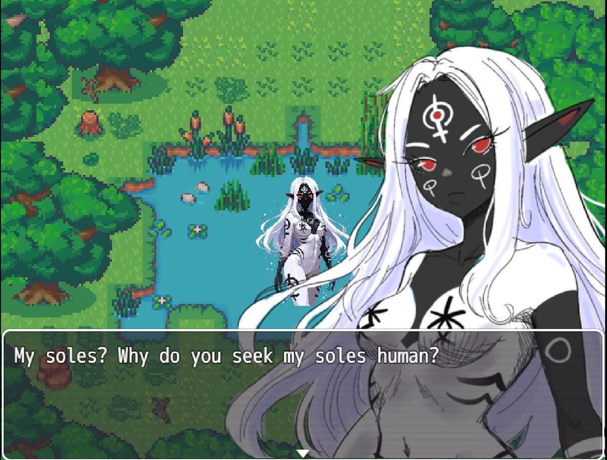 II22missingo's tweet image. Been working on a new in-game oc 😎