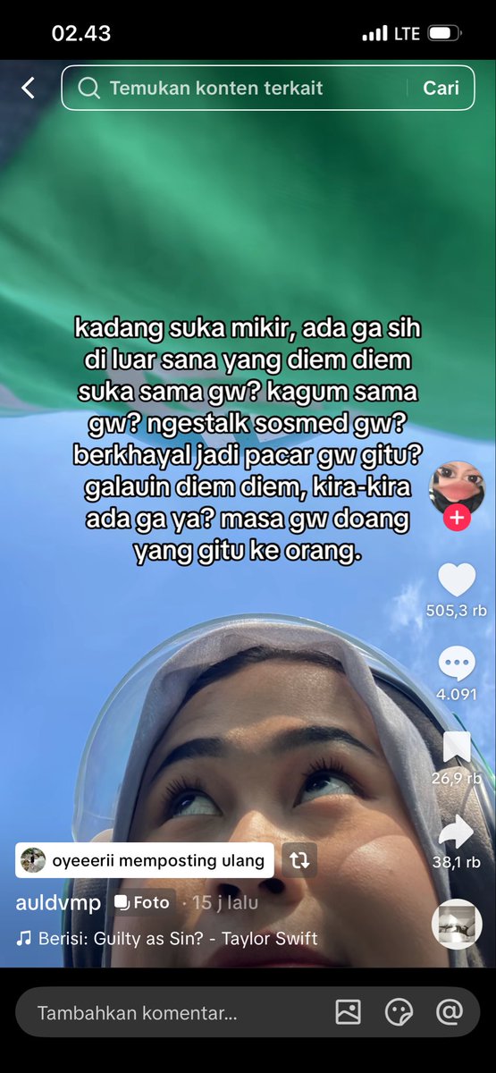 spideyyoow's tweet photo. ada kok, tapi setelah kamu tau itu aku. bukan orang yang kamu harepin https://t.co/FwUbd75h7V