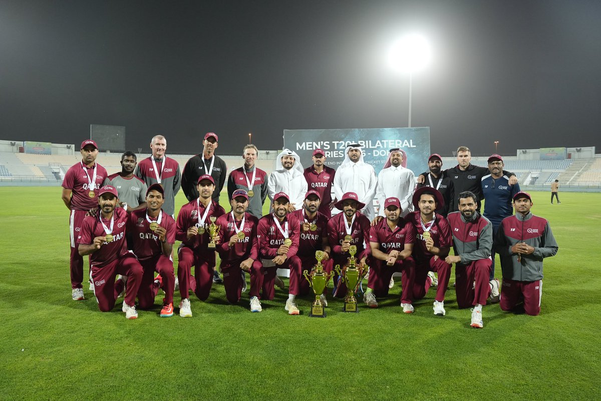 Qatar Cricket Association tweet media