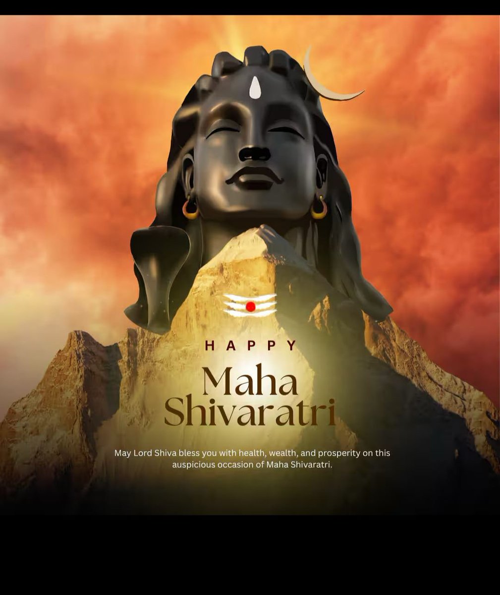SumaJoshi's tweet photo. Happy Shivratri everyone https://t.co/70HS0aIPTX