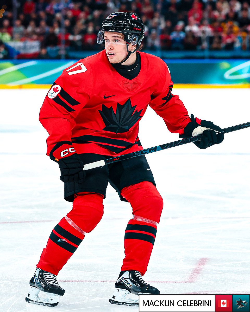 What did Macklin Celebrini accomplish in today's game?

-He became the first NHL player to score a penalty-shot goal at the Olympics. 
-He surpassed Olli Määttä for the most goals by a teenager in an Olympic tournament with NHL players.
-He tied Evgeni Malkin for the most points