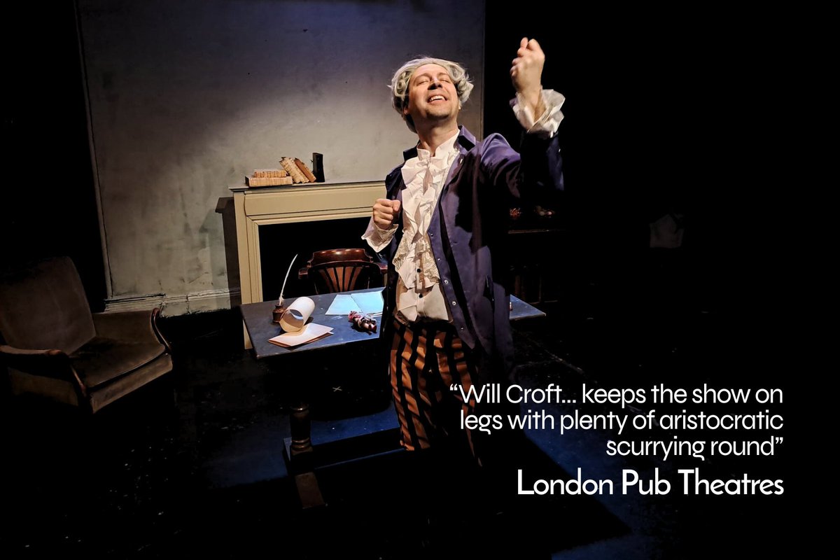 Only a few more days to find out what happened to the writer who claimed to have found an undiscovered Shakespeare manuscript and convinced the manager of the Theatre Royal Drury Lane to put it on...

thebridgehousetheatre.co.uk/shows/william-…