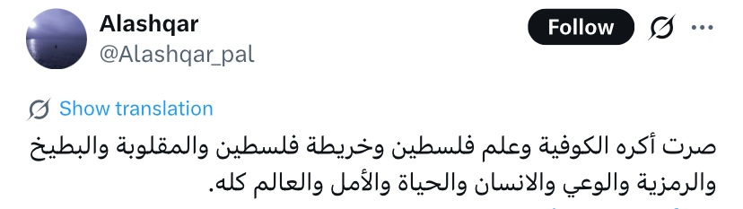 RootsAndRhymes🇵🇸 (@oswaz) on Twitter photo 