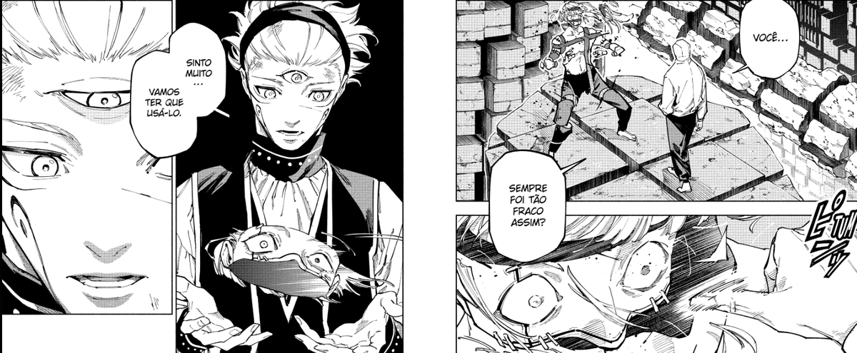 Drage_1's tweet photo. Tal tio, tal sobrinho
#JujutsuKaisen #JujutsuKaisenModulo #Modulo22 #JujutsuKaisenModulo22 #呪術廻戦 https://t.co/ACbDGbVdgK