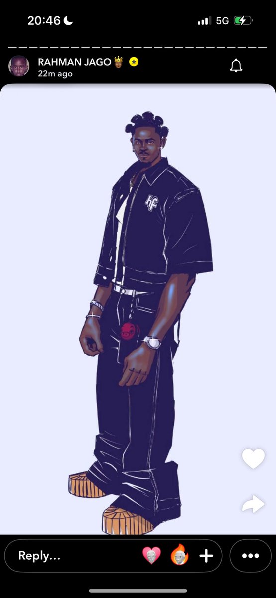 So <a href="/rahman_jago_/">highFashion</a> posted my Art  🫶🏽