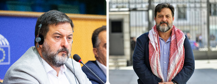 Manu Pineda, eurodiputado de Izquierda Unida con una defensa sostenida del castrismo

Manuel «Manu» Pineda Marín, nacido el 2 de julio de 1965 en Málaga, fue elegido diputado al Parlamento Europeo en mayo de 2019 dentro de la coalición Unidas Podemos-Izquierda Unida, integrándose