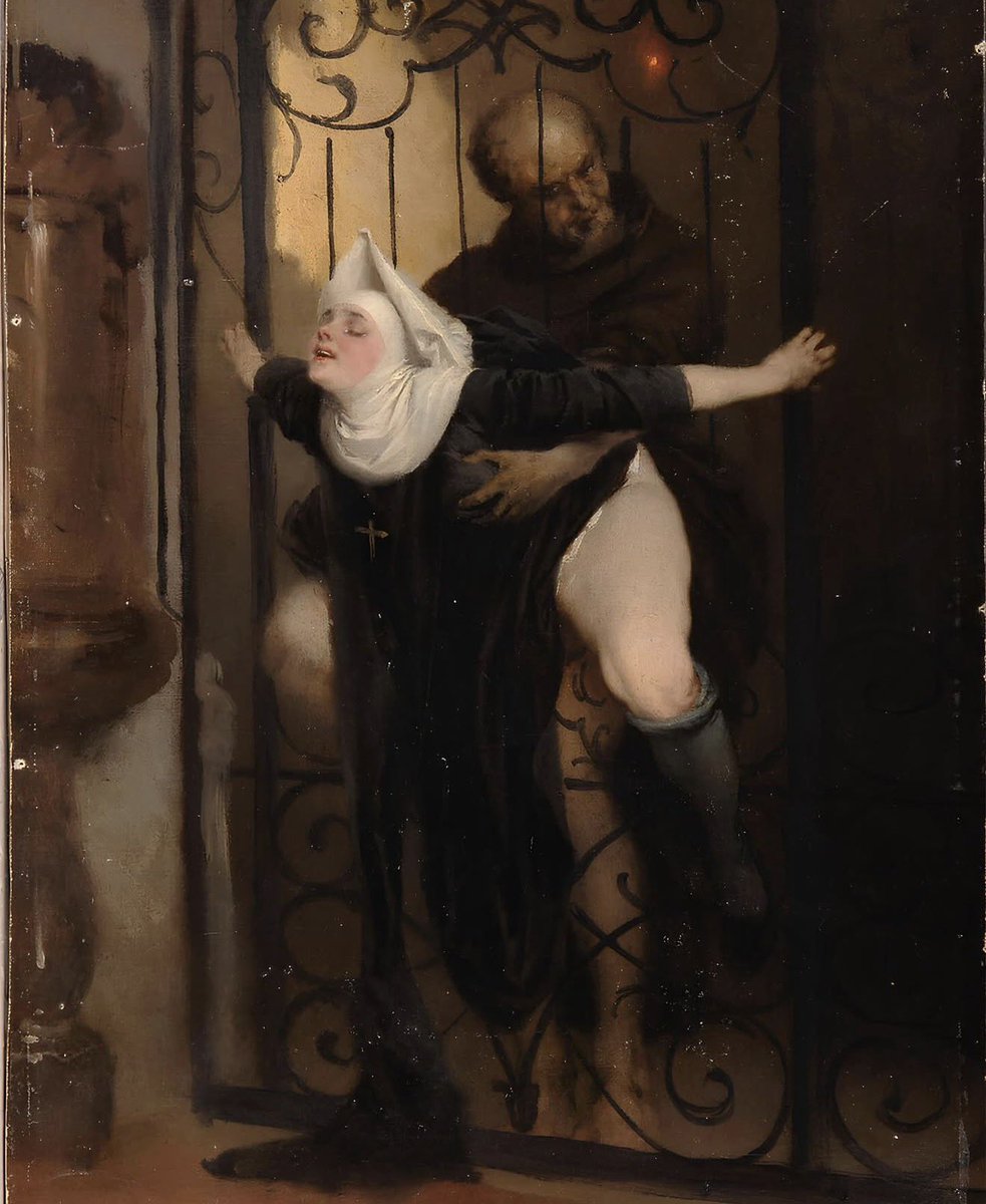 The Sin, ( O pecado ) 1880, by Heinrich Lossow (1843–1897)
