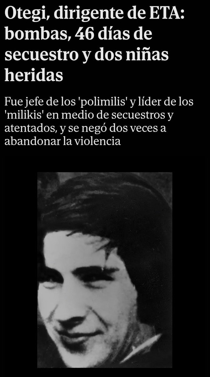 SiempreFielesGS's tweet photo. ASESINO hijo de pvta.
Rata COBARDE.

#Bilduetarras 
#SonETA
#ETALesaHumanidad 

#MemoriaDignidadYJusticia 
#NiOlvidoNiPerdón https://t.co/CNm9uf6dBl