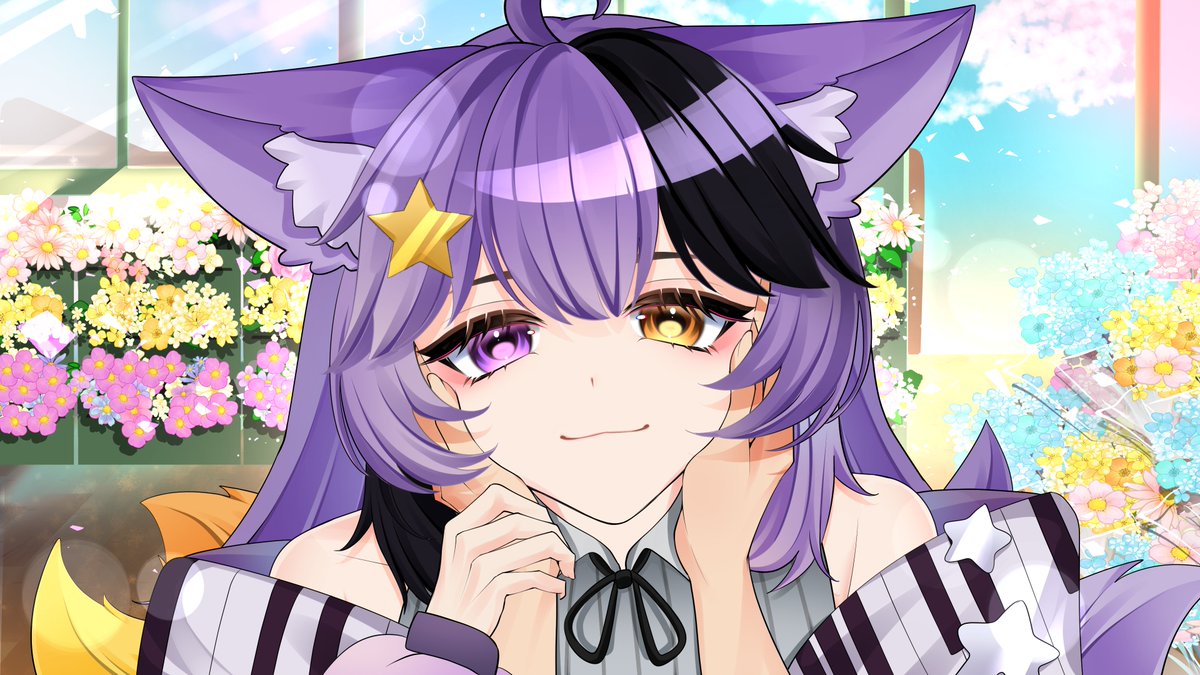 Thank you for the amazing birthday present <a href="/nami_bat/">nami 🦇🎀</a>!
And thank you for being able to make it so fast <a href="/SenTerraku/">Senterraku 💖 VArtist | Vgen Open</a>! I love it so much <3