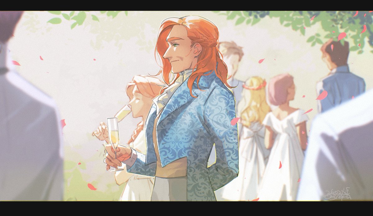 "To dance among a whimsical backdrop of flowers is an uplifting experience."
Happy Valentine's Day🧡
#StardewValley