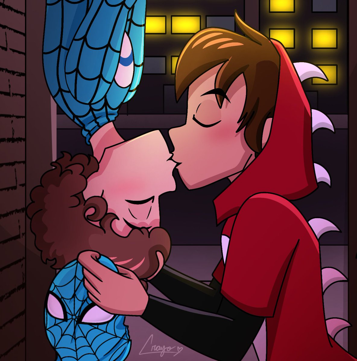 Spartiderman y su Raptor Jane ♥️🩵

#CoMPaS #Spartor