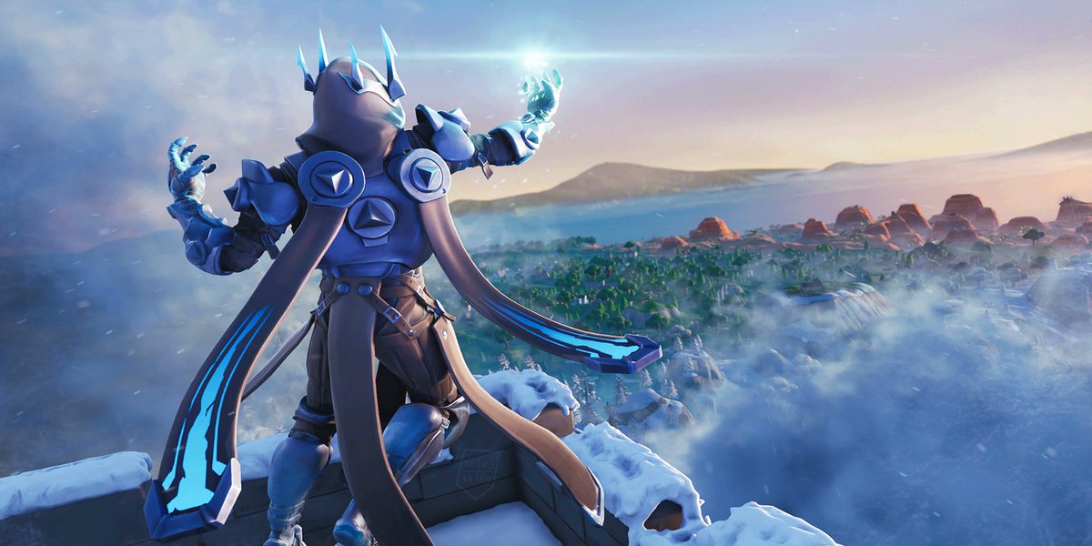Idk14006381's tweet image. 2019 vs 2026

The Ice King has returned to his full glory.

#fortnite #chapterseven #icestorm