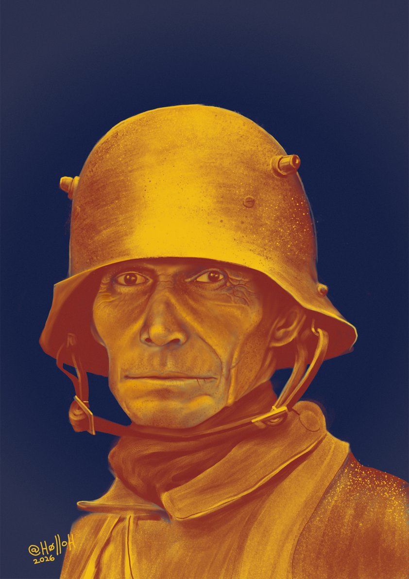 H0lloH's tweet photo. Portrait Study - Krita https://t.co/IX3o8VBSMk