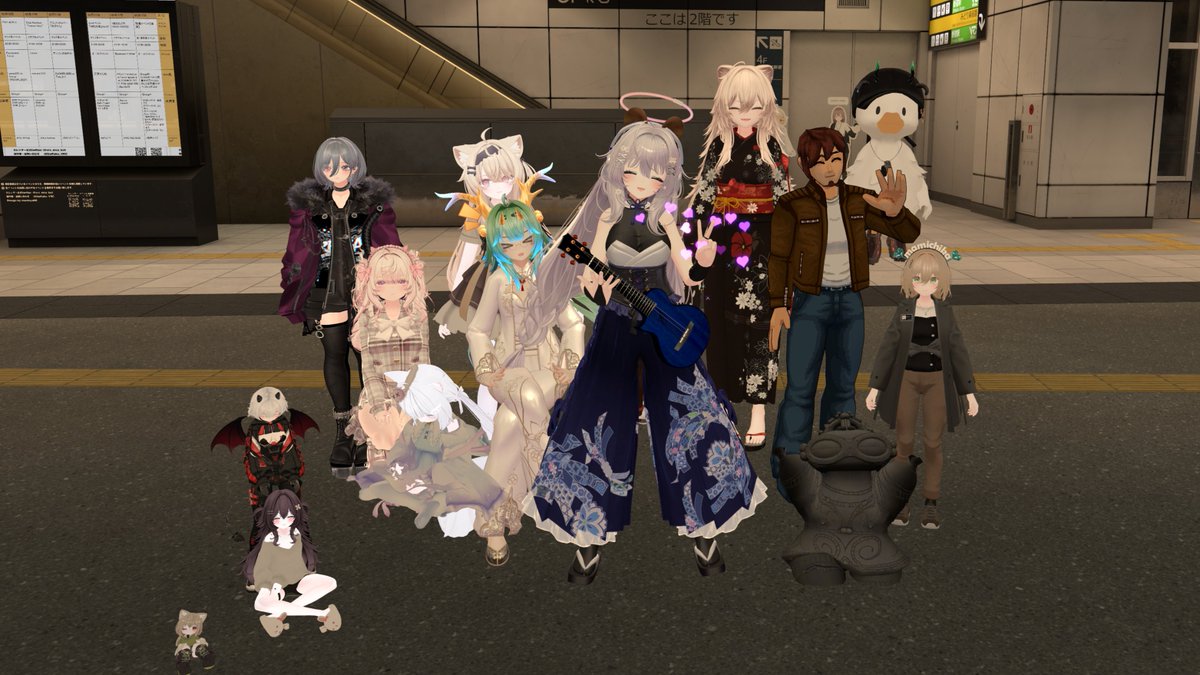 今朝もありがとうございました✨ ＃VRSJK ＃まみちかのお庭